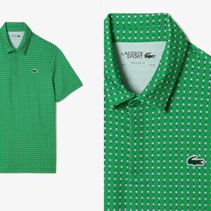 Lacoste Men's Regular Fit UV Protect Golf Polo, Large